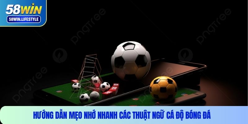 Hướng dẫn mẹo nhớ nhanh các thuật ngữ cá độ bóng đá